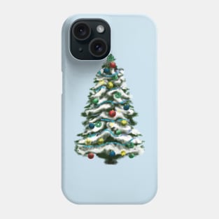 Decorated Christmas tree Phone Case