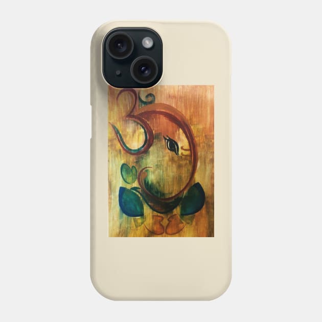 Lord Ganesha Phone Case by Mohita--Garg