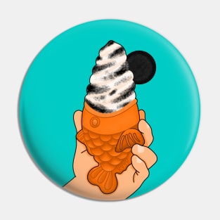 Taiyaki ice cream Pin