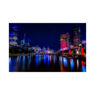 Melbourne at night T-Shirt