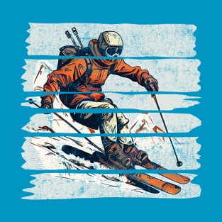 Skier Skiing T-Shirt