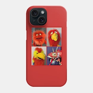 Red Puppets Phone Case