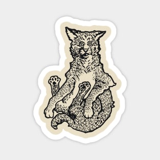 A Levity of Animals: The Cat's Meow Magnet