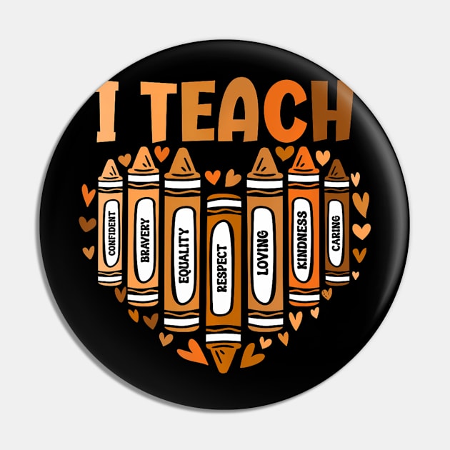 Celebrate Black History Month I Teach Black History Teacher Pin by angelawood