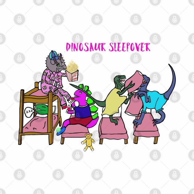 Jurassic Dinosaurs Girly Sleepover by EmmaFifield