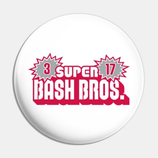 PHI Super Bash Bros - White Pin