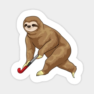 Sloth Field hockey Hockey stick Magnet