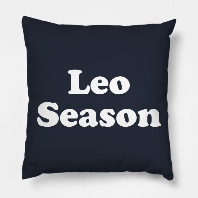 Funny Leo Gift Leo Zodiac Sign Gift Leo Season Pillow by kmcollectible