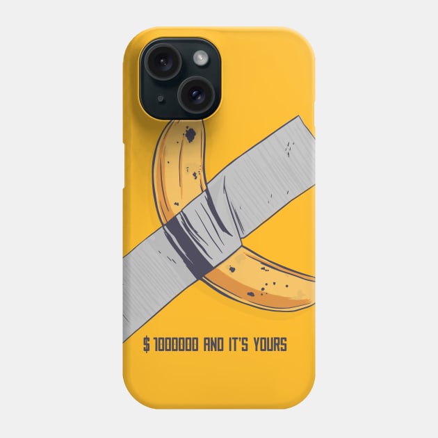 One Million Dollar Banana Phone Case by Threadded