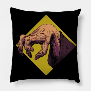 Halloween Beware witch necromancer Pillow