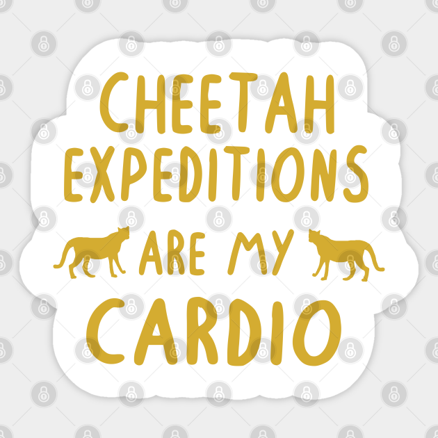 Cheetah safari africa animal big cat motif - Cheetah - Sticker | TeePublic Cheetah safari africa animal big cat motif - Cheetah - Sticker | TeePublic