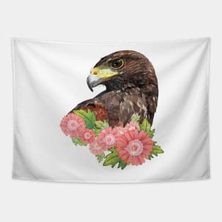 harris hawk Tapestry