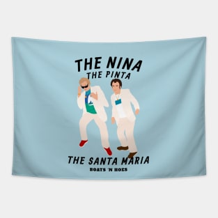 The Nina, The Pinta, The Santa Maria Tapestry