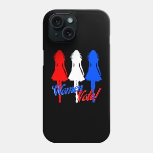 Women Vote Your Vote Matters Phone Case