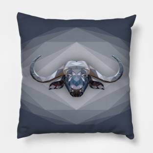 Buffy The Cape Buffalo Pillow