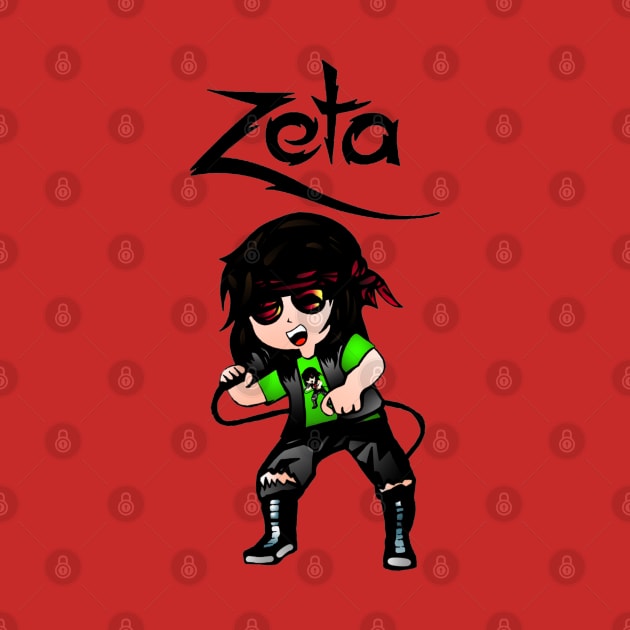 Zeta con camiseta verde by Zeta