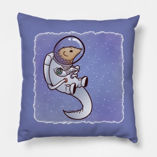 space pangolin Pillow