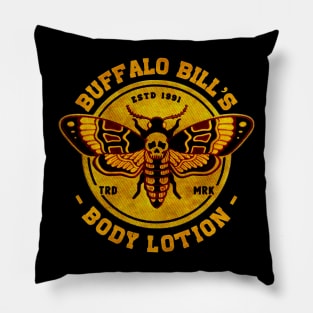 Buffalo Bill's Body Lotion - Vintage Distressed Pillow