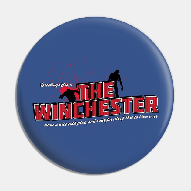 Greetings From The Winchester Pin by ZombieMedia