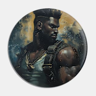 FF7 Rebirth Barret Wallace Pin