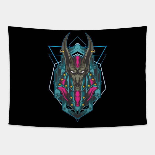 holy anubis Tapestry by sugiartoss_