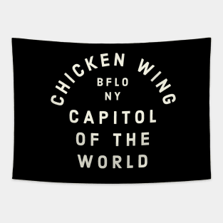 Chicken Wing Capitol of the World Buffalo NY Vintage Tapestry