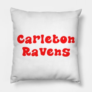 Carleton Ravens Pillow