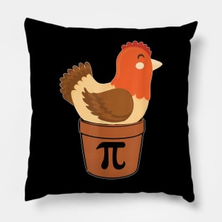 Chicken Pot Pi Shirt, Funny Math Day Gift T-Shirt Pillow