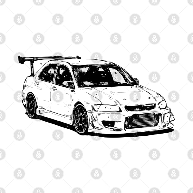 Ichijo's Mitsubishi Lancer Evolution [ Initial D ] by Tad