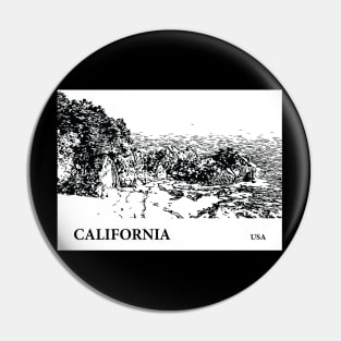 California USA Pin