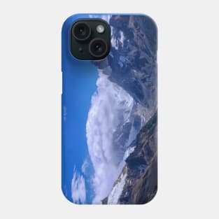 Patagonian andes mountain vista Phone Case