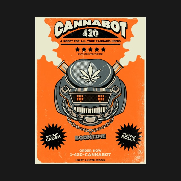 Cannabot by rjartworks