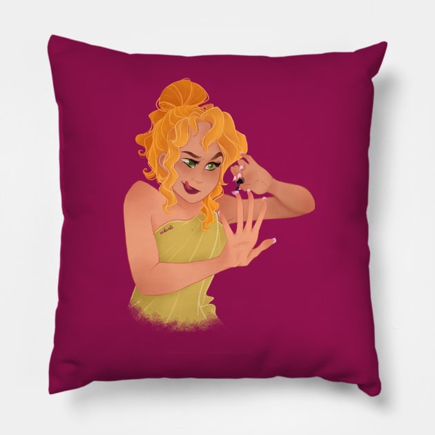 NAIL POLISH Pillow by MeikeARTS