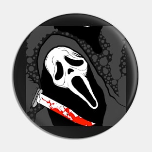 Scream VI  (Scream 6)  ghostface ghost face scary horror movie graphic design by ironpalette Pin