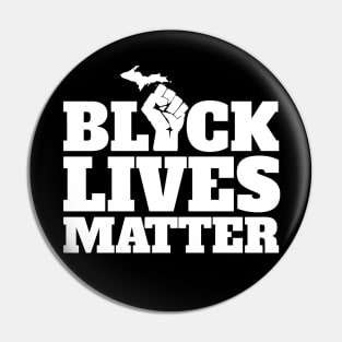 Black Lives Matter - Michigan Pin
