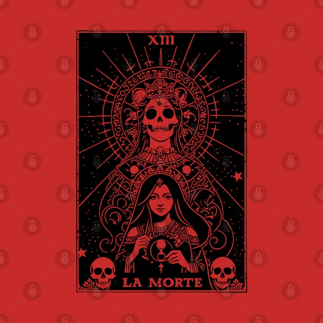 Tarot card collection "La Morte" (Death) by Helgar