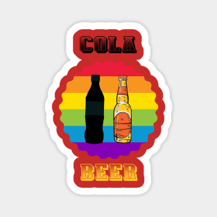 Cola beer vintage Magnet