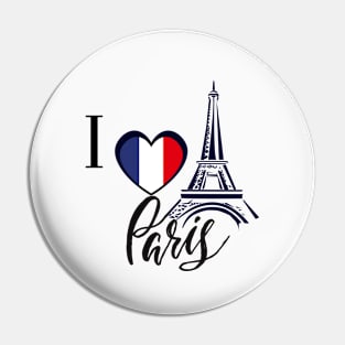I ❤ Paris Pin