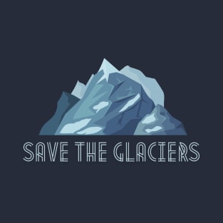 Save the glaciers Simple T-Shirt