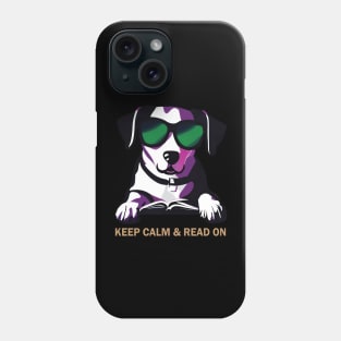 Keep Calm & Read On Phone Case