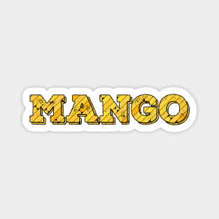 Mango Fruit Name Magnet