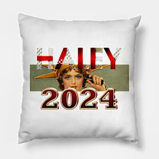 Nikki Haley for President 2024 Pillow