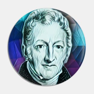 Thomas Robert Malthus Portrait | Thomas Robert Malthus Artwork 6 Pin