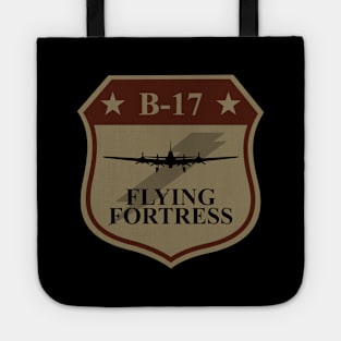 B-17 Flying Fortress Patch Tote