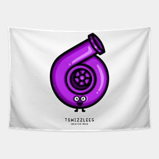 Cutest Turbo - Purple Tapestry