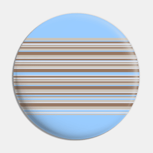 Ancient Minoan Stone and Sky Stripes for Face Masks Pin