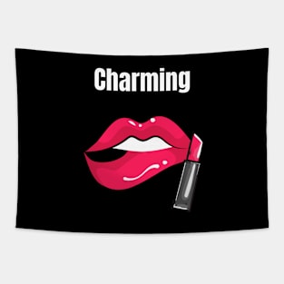 Charming design, totes, mugs, masks, laptop covers, phone cases, hoodies, stickers, pins, Tapestry