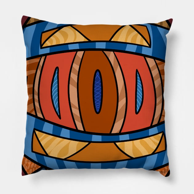 Terracotta Easter Egg Pillow by VazMas Design