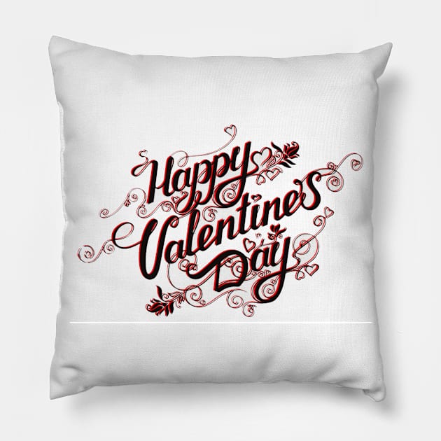 Valentinesday gift ideas Pillow by shirtsandmore4you