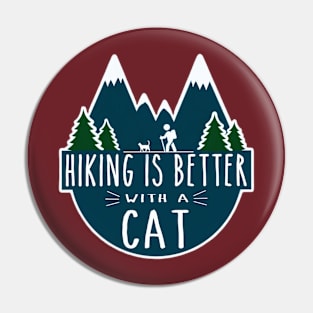 Hiking is Better with a CAT! Pin